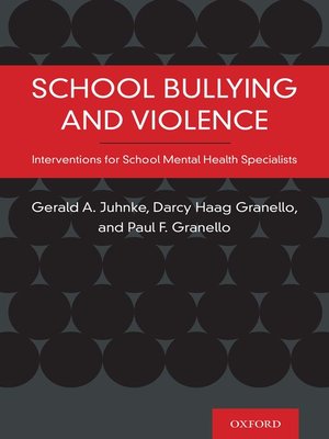 cover image of School Bullying and Violence